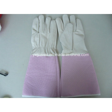 Белые Перчатки-Розовый Перчатки-Защитные Перчатки-Перчатки Сада